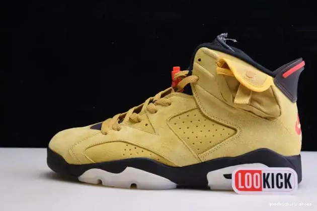 JORDAN 6 X AIR YELLOW TRAVIS SCOTT CN1084-300 0515